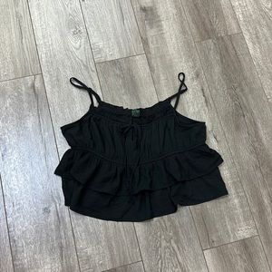 Wild Fable black plus size top halter top size XL new with tags black in color